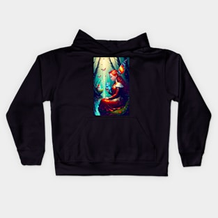 Fairy with kittens Kids Hoodie